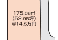 岡山市北区中撫川　土地　767.775万円　大建地所NX